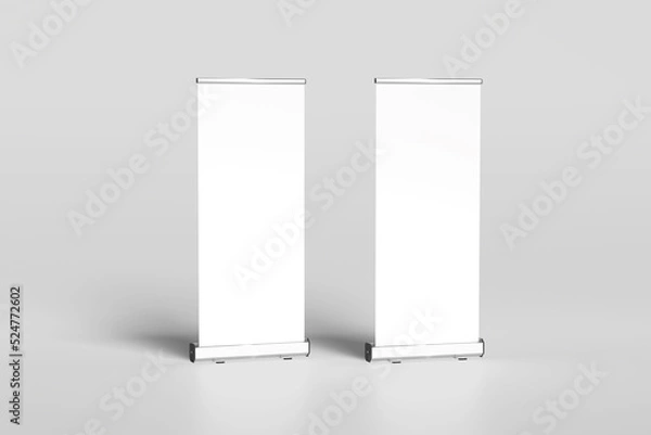 Fototapeta Roll-up Banner Mockup