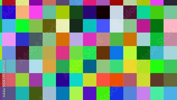 Obraz colorful geometric pattern, seamless wallpaper for tile, banner, tableclothe