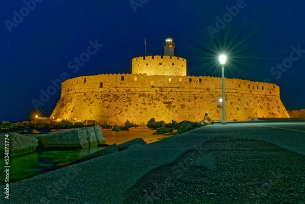 Obraz castle in the night