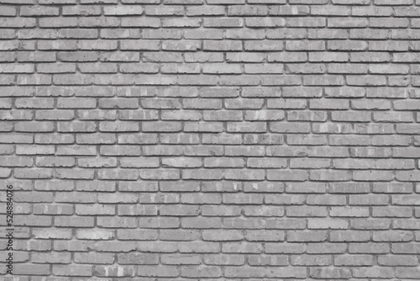 Fototapeta Black brick wall, brickwork background for design