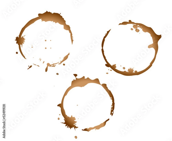 Obraz coffee stains