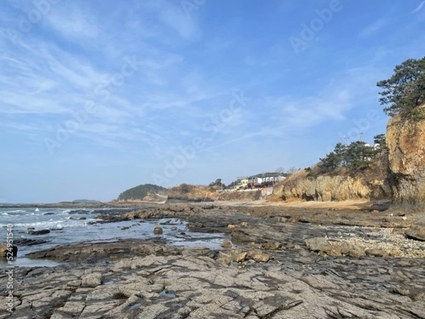 Fototapeta 부안 적벽강,채석강 일원