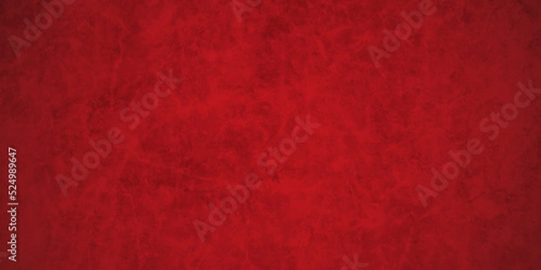 Obraz Background with stone grunge backdrop texture and Red grunge textured wall background. Red grunge halloween background splash space on wall, cracked floor tile tile wall texture red backdrop backgrund
