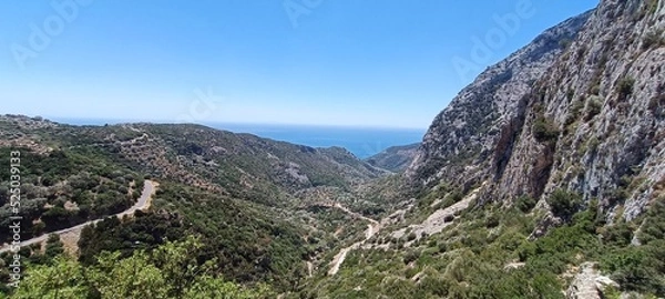 Obraz Pythagoras Cave, Samos, Greece