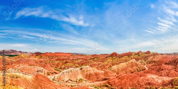 Obraz Danxia landform
