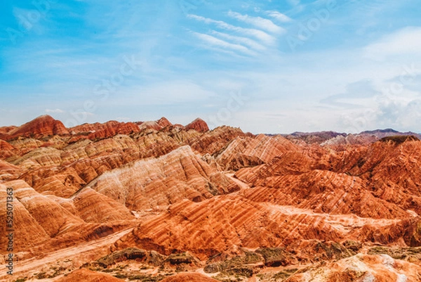 Obraz Danxia landform