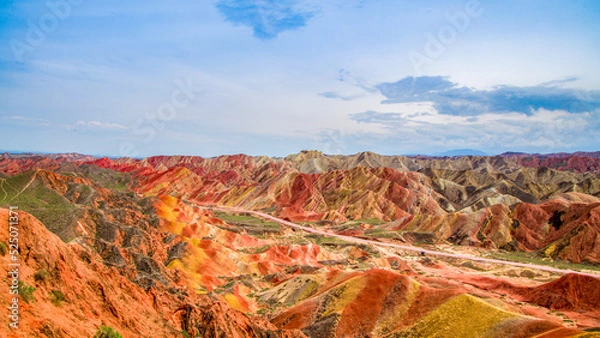 Obraz Danxia landform
