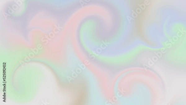 Obraz smooth calm liquid paint, abstract background with soft pastel colors 