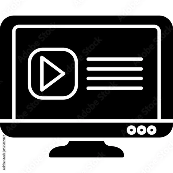 Fototapeta Tutorial Icon