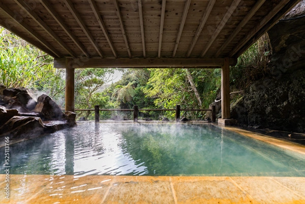 Obraz 裏見ヶ滝温泉　八丈島