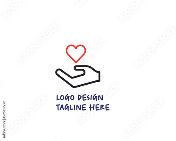 Fototapeta simple and modern logo design concept especially designed for the company with gradient and unique color theme. vector file eps 10