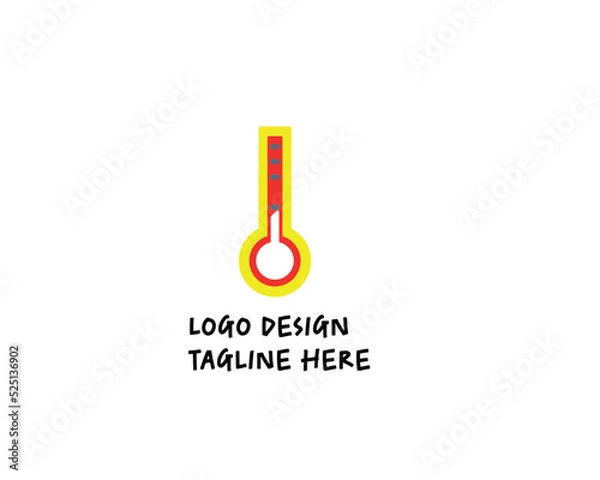 Fototapeta simple and modern logo design concept especially designed for the company with gradient and unique color theme. vector file eps 10