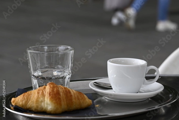 Obraz Espresso and Croissant