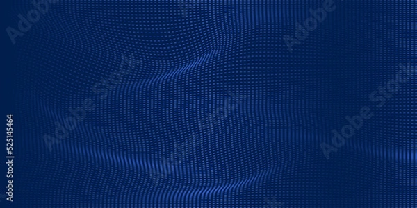 Obraz blue texture abstract geometric pattern graphic line brochure vector