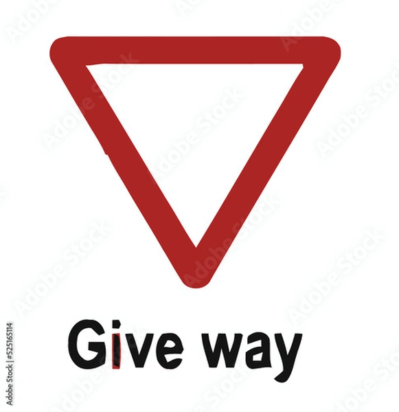 Obraz traffic signs design