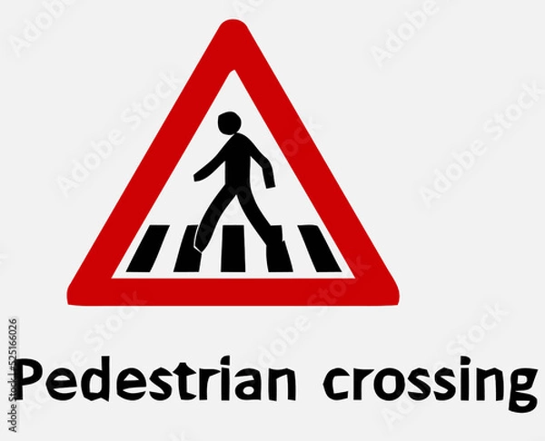 Obraz traffic signs design