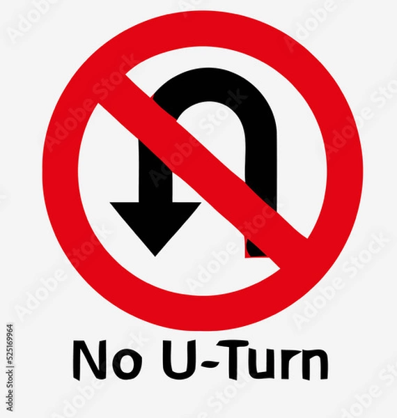 Obraz traffic signs design