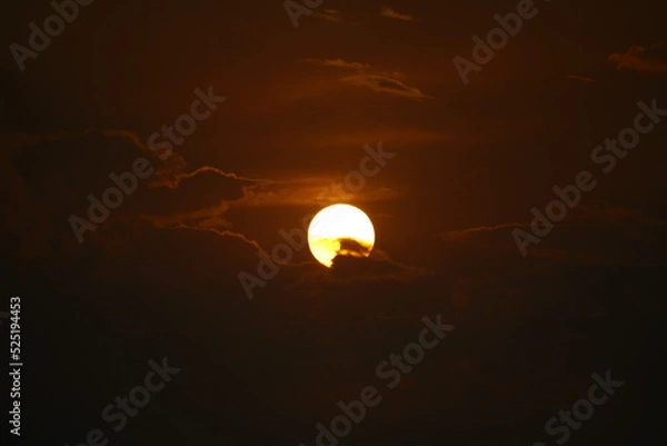 Obraz sunset in the sky