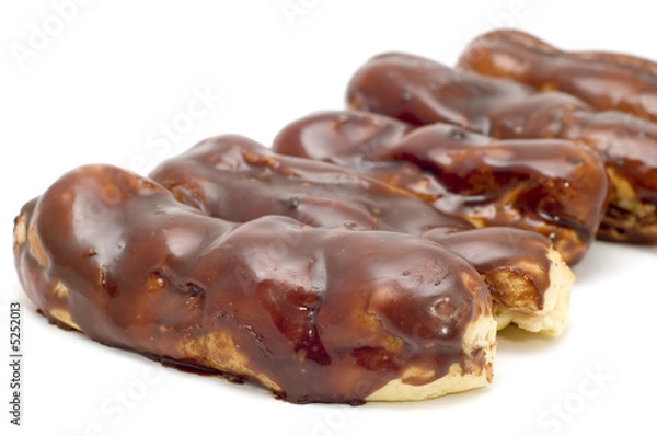 Fototapeta eclair on white