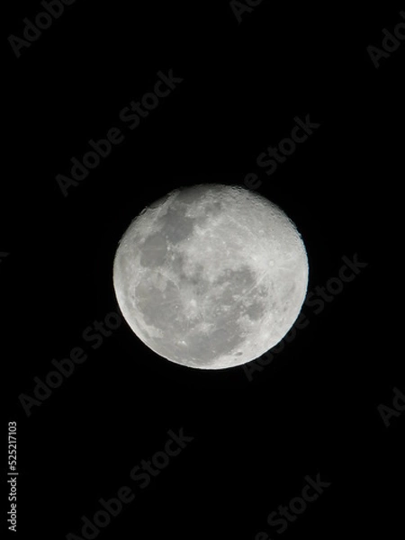 Obraz Wallpaper full moon close up