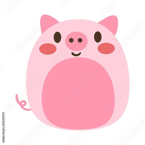 Fototapeta Pig Design Very Cute Animal