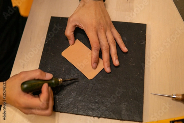 Obraz The Tools and Techniques of Leatherwork