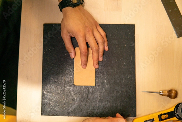 Obraz The Tools and Techniques of Leatherwork