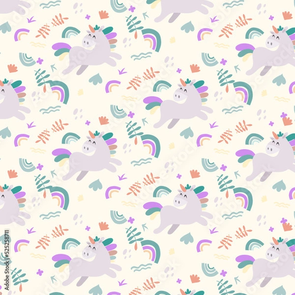 Fototapeta Pattern with roads on a light background