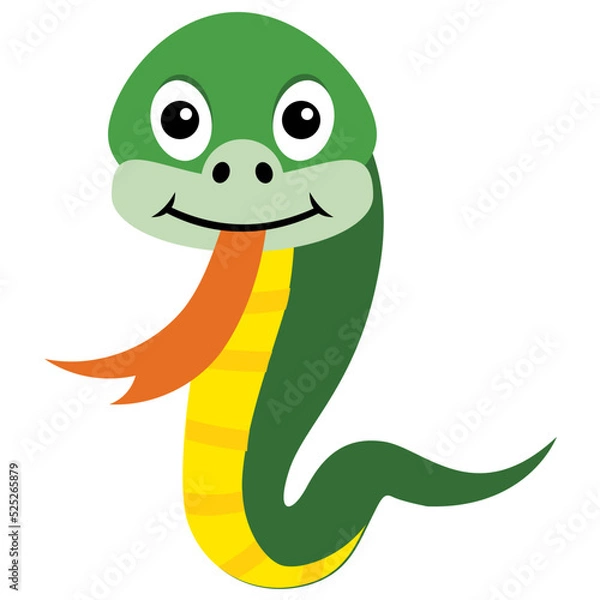 Fototapeta Snake Vector Icon