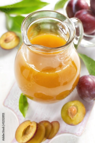 Obraz Plum juice