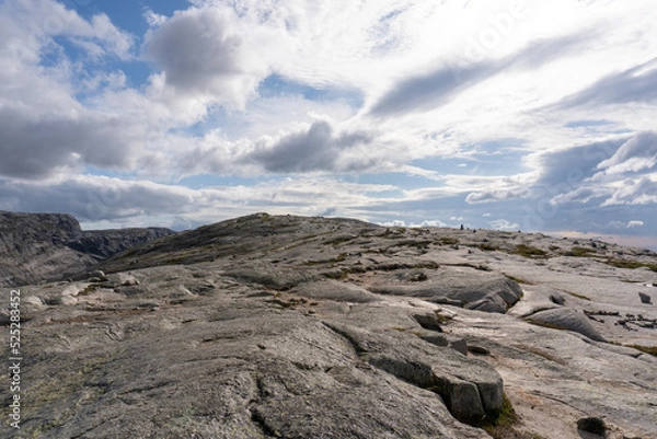 Fototapeta landscape with blue sky