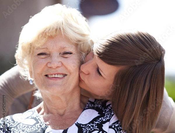 Obraz Nonna e nipote