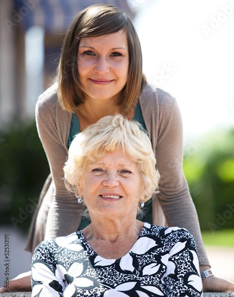 Obraz Nonna e nipote