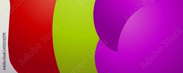 Obraz Colorful round pattern abstract background, Colorful polka dot pattern for background 