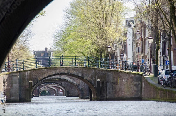 Obraz I ponti di Amsterdam