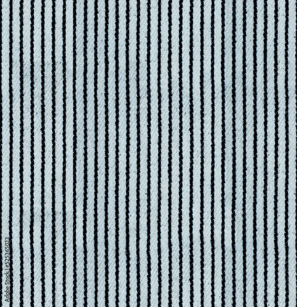 Fototapeta black narrow twill stripe seamless texture pattern