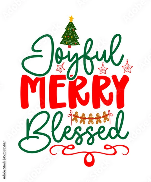 Obraz CRISTMAS t shirt design 