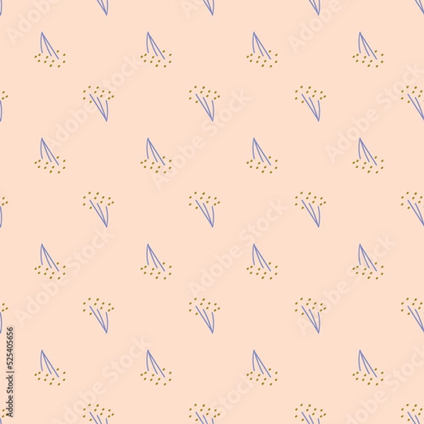 Fototapeta Flower Seamless Pattern