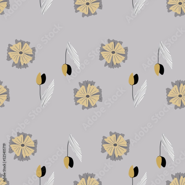 Fototapeta Flower Seamless Pattern
