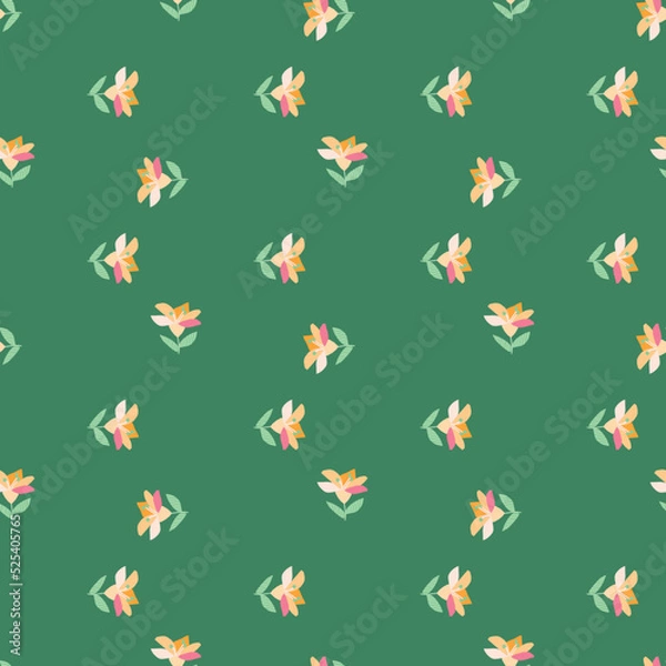 Fototapeta Flower Seamless Pattern