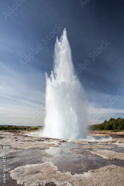 Obraz geyser explosion