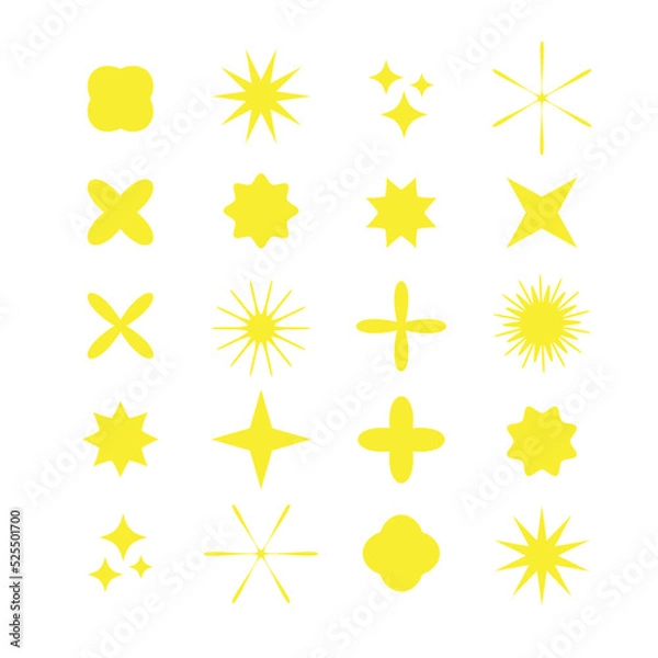 Obraz 별, 반짝임 아이콘