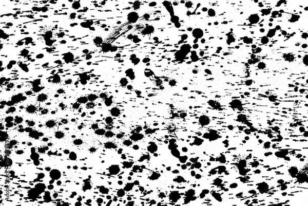 Fototapeta 泥だらけのグランジパターン、リアルな泥跳ねペイント