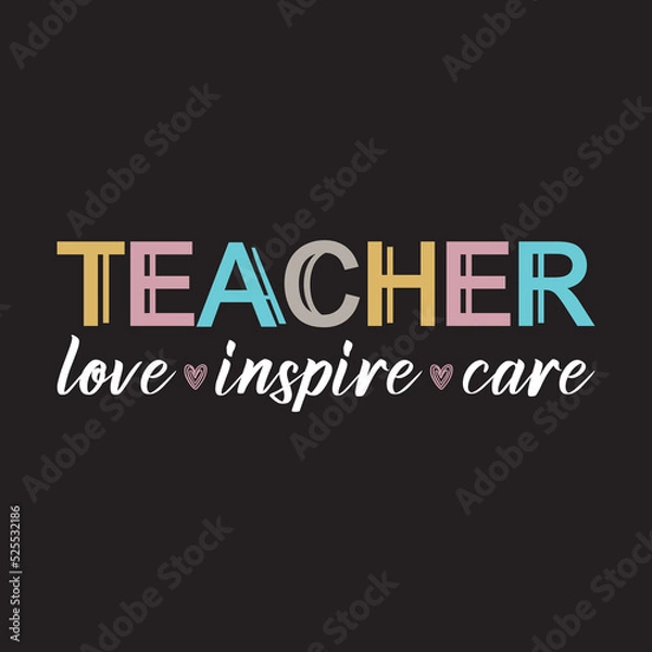 Obraz Teacher SVG Design