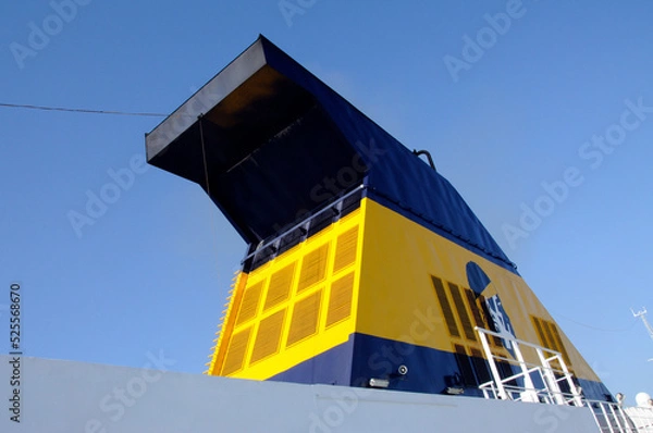 Obraz Auspuff der Fähre