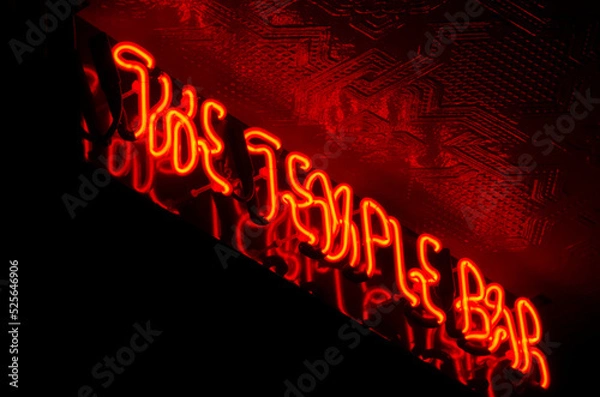 Obraz The Temple Bar in Dublino