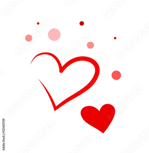 Fototapeta Serduszka