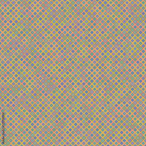 Fototapeta Color Rhombus tile tessellation pattern illustration