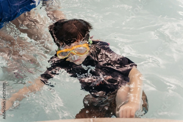 Obraz child in the pool