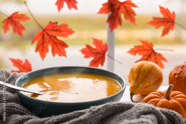 Obraz halloween pumpkin soup